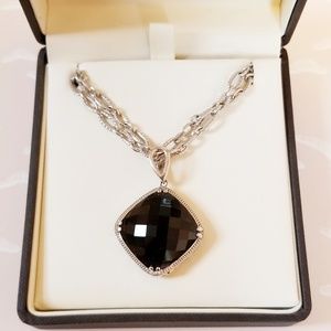 🖤 Tacori Onyx Necklace NIB